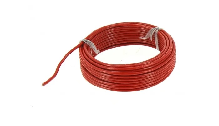 Fil Electrique H07V-K Rouge 1.5 mm² – Bobine de 10 m – Ref 204324 – Debflex