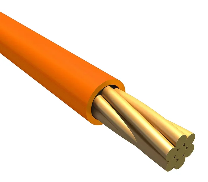 Fils de câblage Alpha Wire UL11028, Ecogen Ecowire, 0,13 mm², Orange, 26 AWG, 30m, 600 V