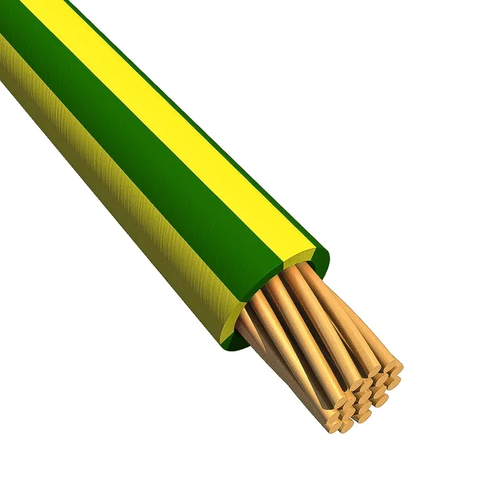 Fils de câblage Alpha Wire UL11028, Ecogen Ecowire, 1,3 mm², Vert/Jaune, 16 AWG, 30m, 600 V