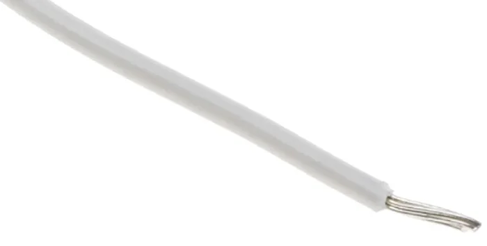 Fils de câblage RS PRO UL1569, 0,33 mm², Blanc, 22 AWG, 100m, 300 V