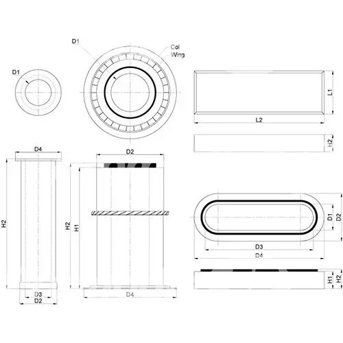 Filtre À Air Extérieur
