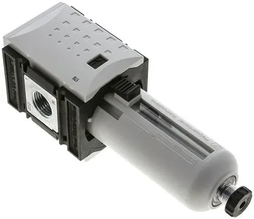 Filtre FUTURA, G 1/2&Prime;, récipient en plastique avec panier de protection