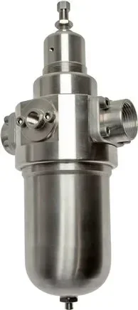 Filtre régulateur, 1.4404, G 1&Prime;, 0,2 – 3bar (standard)