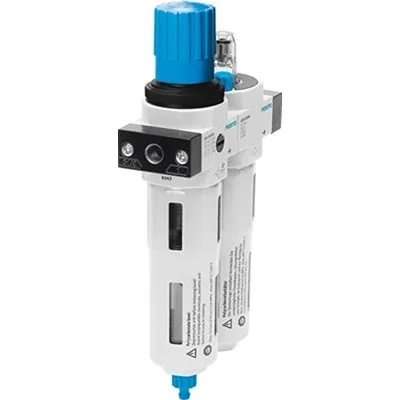 Filtre régulateur Festo FRC, G 1/2, Filtration 40μm, 16 bar