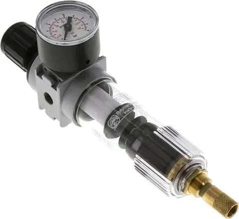 Filtre régulateur MULTIFIX, G 1/8″, 0,2 – 6 bar, série 0, purgeur automatique des condensats