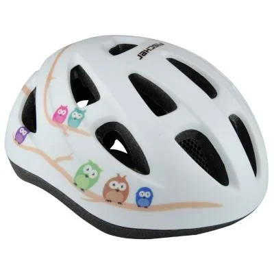 FISCHER Casque de vélo pour enfants &lsquo;hibou&rsquo;, taille: S/M