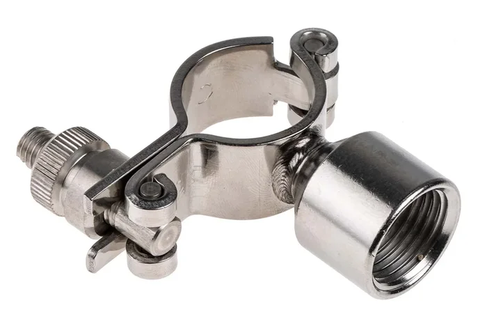 Fixation à charnière pour tuyau RS PRO pour tube Ø 1pouces, en Acier inoxydable