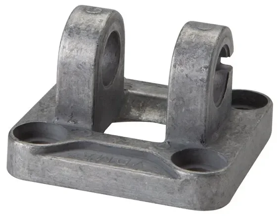 Fixation de pivot de fourche ISO 15552 125 mm, aluminium