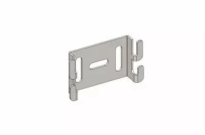 Fixation latérale pour chemin de câbles fil