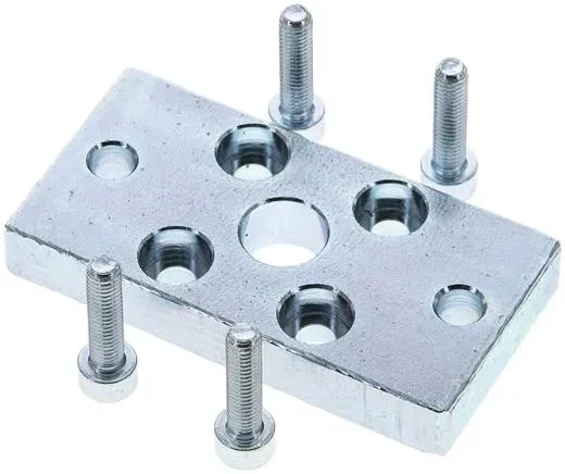 Fixation par bride pour cylindre compact 20 mm