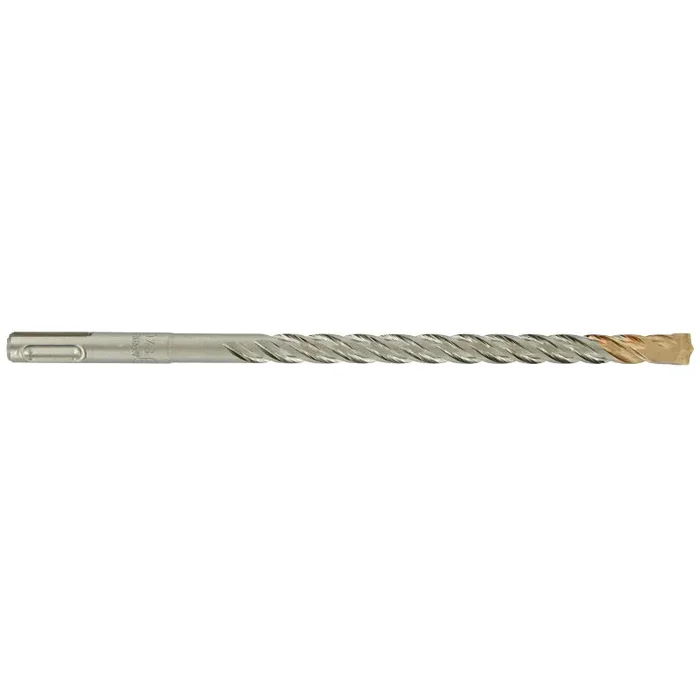 Foret bétons 2 taillants SPEEDER2 -L210mm -Pointe de centrage -Quadruple goujures -SDS+ / L: 210 Ø: 10 TIVOLY – 10931261010