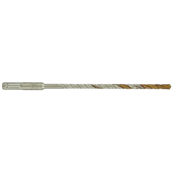 Foret bétons 2 taillants SPEEDER2 -L210mm -Pointe de centrage -Quadruple goujures -SDS+ / L: 210 Ø: 6.5 TIVOLY – 10931230650