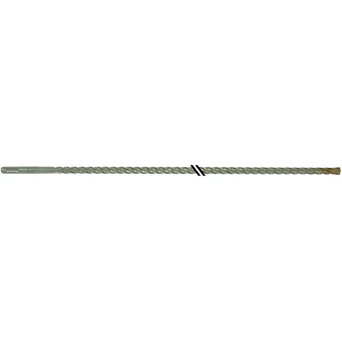 Foret bétons 2 taillants SPEEDER2 -L460mm -Pointe de centrage -Quadruple goujures -SDS+ / L: 460 Ø: 10 TIVOLY – 10931431000