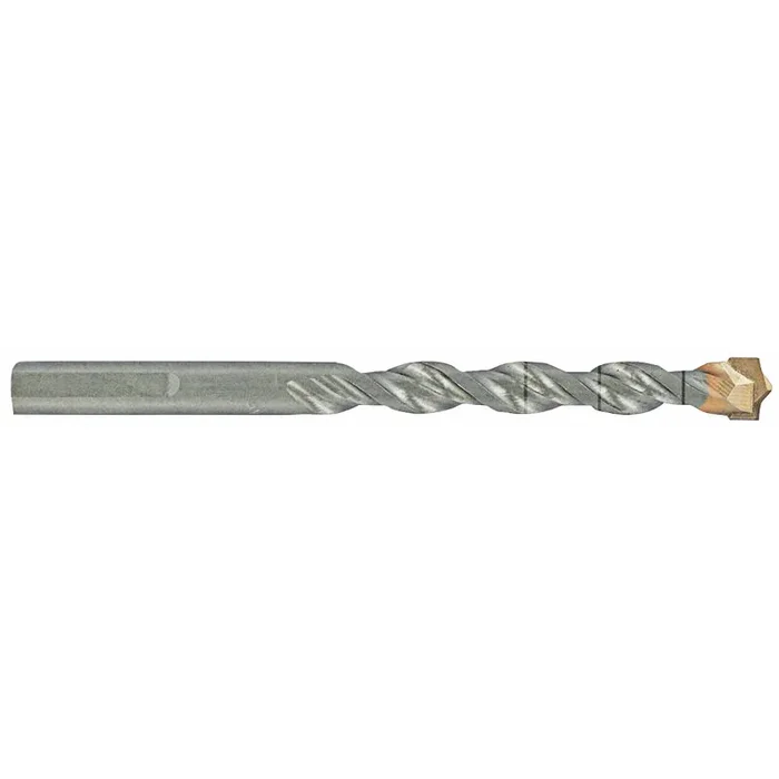 Foret bétons -Plaquette carbure pointe de centrage -Queue cylindrique 3 méplats / L: 150 Ø: 12 TIVOLY – 10960521200