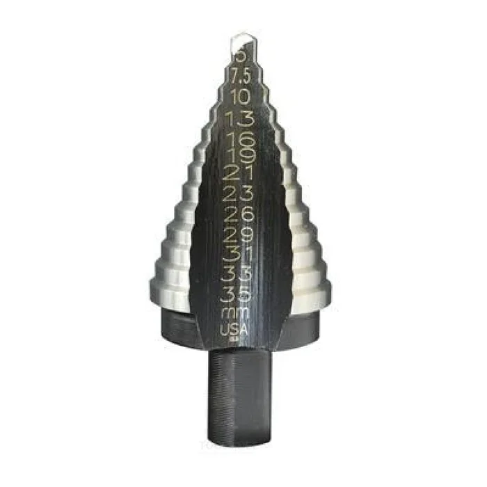 Foret étagé Irwin 5M (5-35 mm), 2-3 mm ascendant