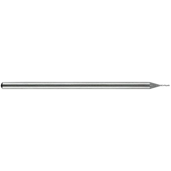 Foret métaux MICRO taillé meulé HSS -DIN1899 -h6 -Queue cylindrique -Micro foret Ø: 0.21 L: 25 TIVOLY – 81403210021