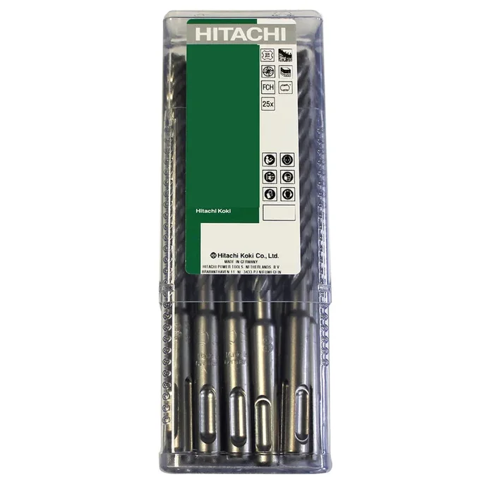 Foret SDS-Plus FCH 5×165 mm – Lot de 25 – HIKOKI – 783342