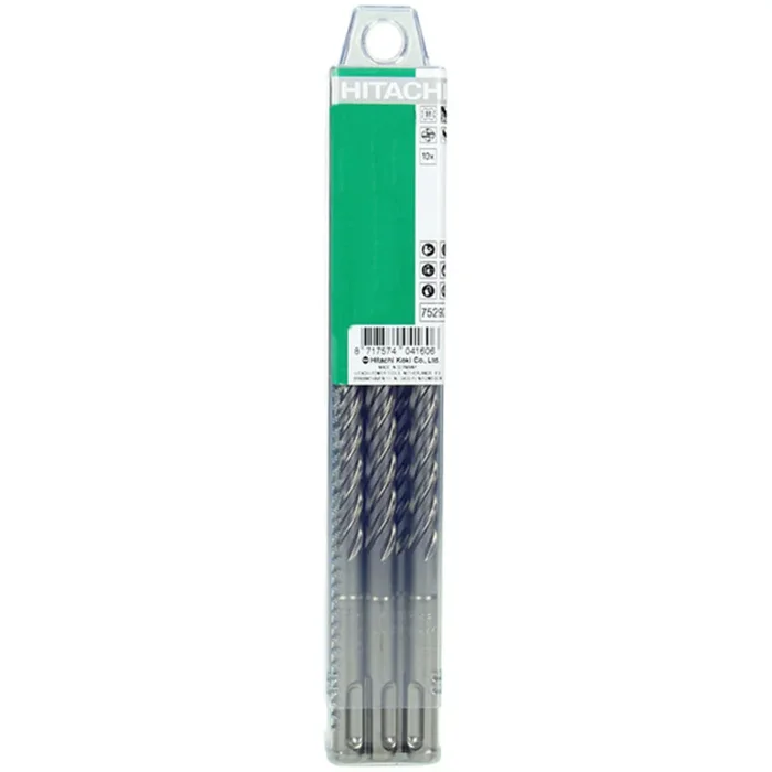 Foret SDS-plus FCH 6X115mm – Lot de 10 – HIKOKI – 783305