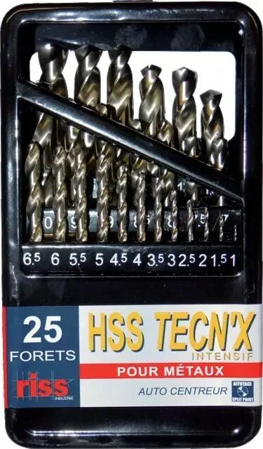 Forets 1a13 tecn`x hss m2 coffret 25 pieces