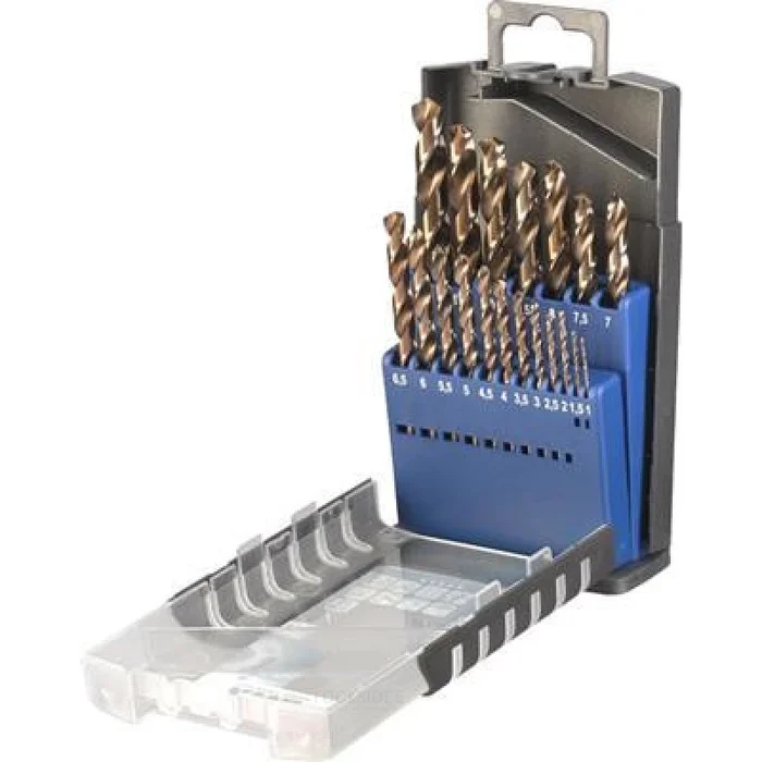 Forets hélicoïdaux KWB Cobalt 1-10 19-D,