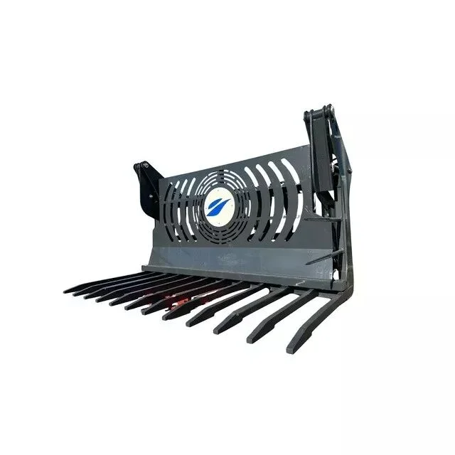 Fourche a ensilage a fond poussant 4000 xxl jcb q-fit