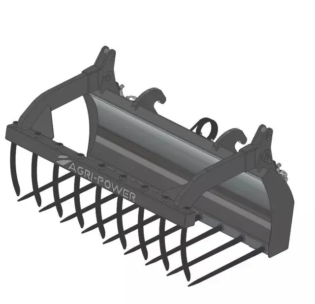 Fourche a grappin ap-fg avec dents longueur 1700 jlg