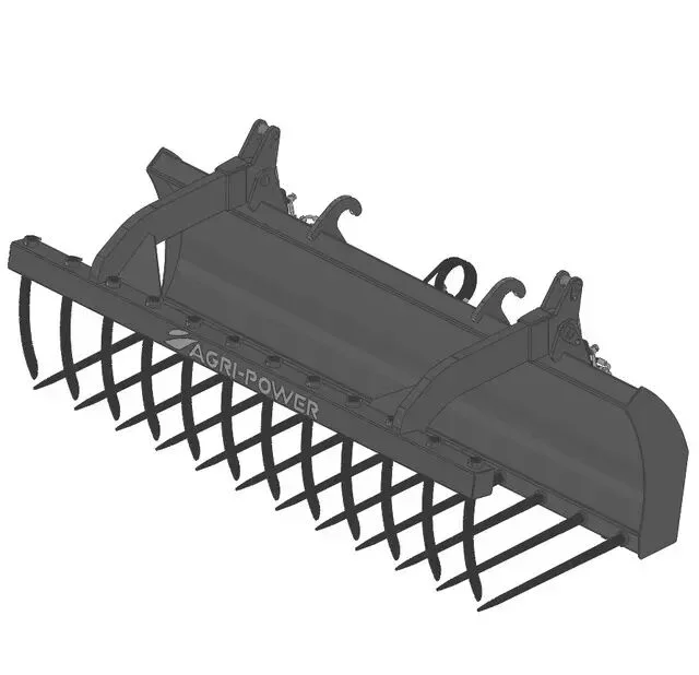 Fourche a grappin ap-fg avec dents longueur 2400 dieci n°4