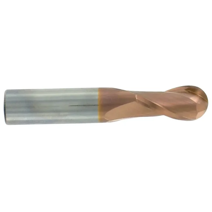 Fraise à rainurer hémisphérique carbure -Revêtue HARDCUT -TivolyNorm -Z2 -e8 -Hél. 30° / Ø: 8 0 TIVOLY – 82361810800