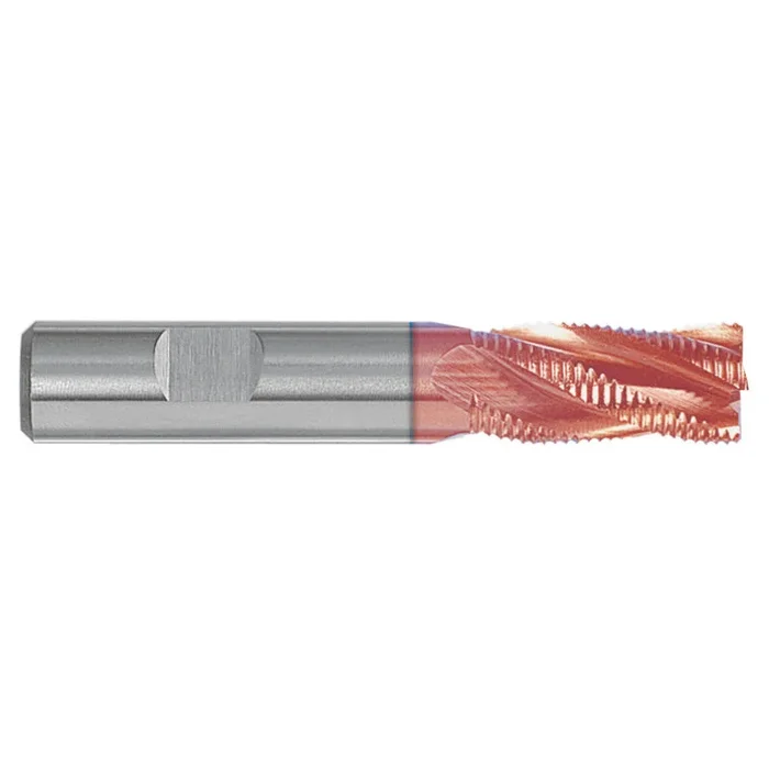 Fraise d’ébauche HSSE-PM -Revêtue HIGHCUT -DIN844BK -Z4-6 -Hél.30° -Normale / Ø: 8 4 TIVOLY – 80363710800