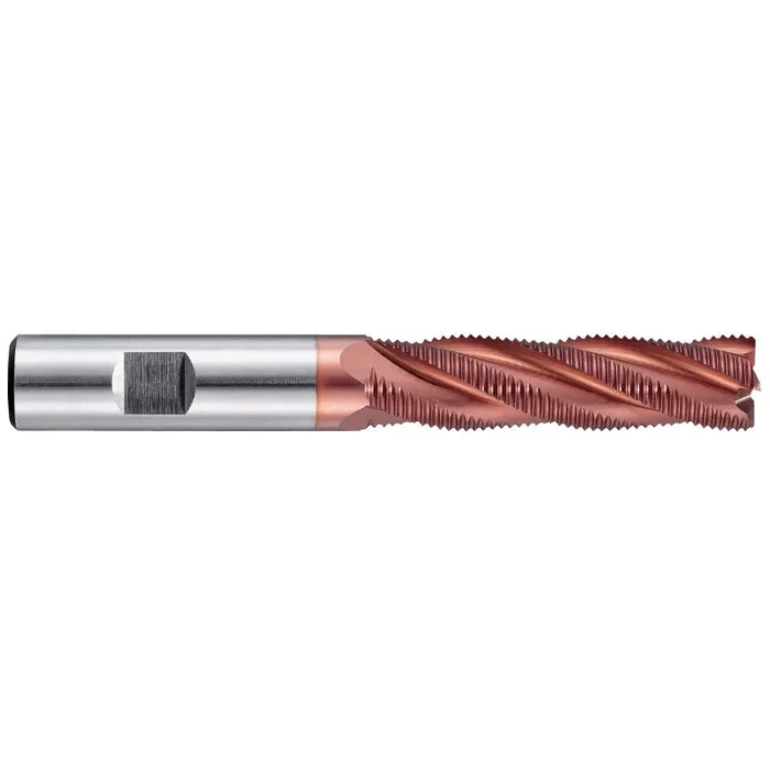 Fraise d’ébauche HSSE-PM -Revêtue HIGHCUT -DIN844BL -Z4-6 -Hél.30° -Longue / Ø: 10 4 TIVOLY – 80364111000