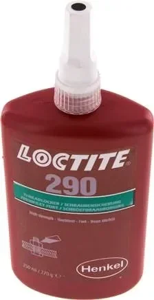 Frein-filet anaérobie, Loctite, 250 ml, haute résistance, 290/250