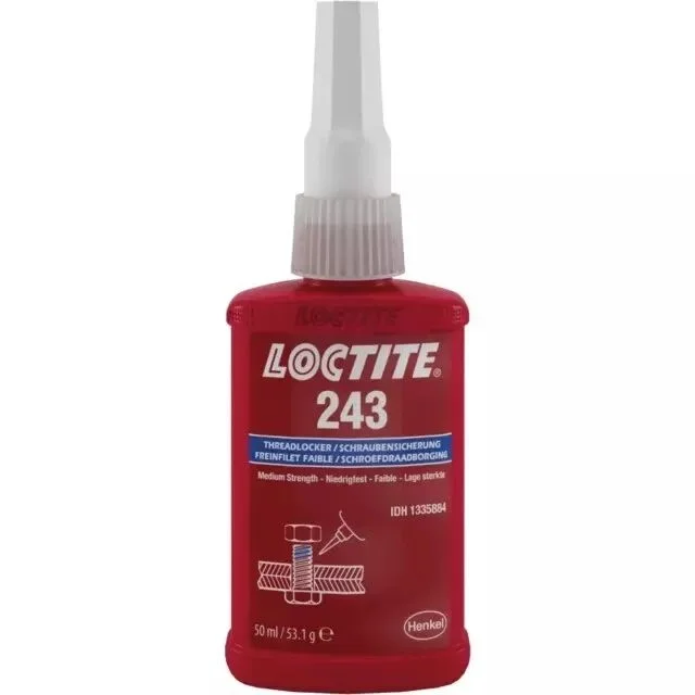 Frein filet moyen 243 flacon 50 ml loctite