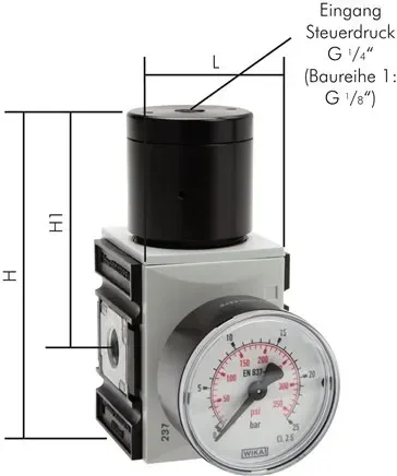 FUTURA Régulateur de pression (booster de volume), G 1″, Futura 4