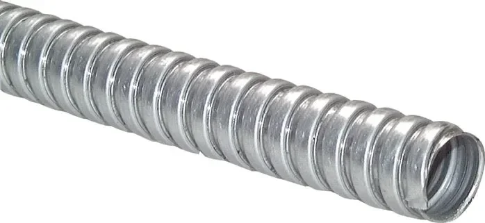 Gaine métallique 7,0mm, acier galvanisé