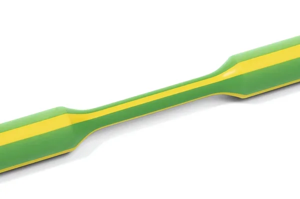 Gaine thermorétractable HellermannTyton, Diam. 12mm, Long. 30m, Rétreint 3:1, Vert/Jaune