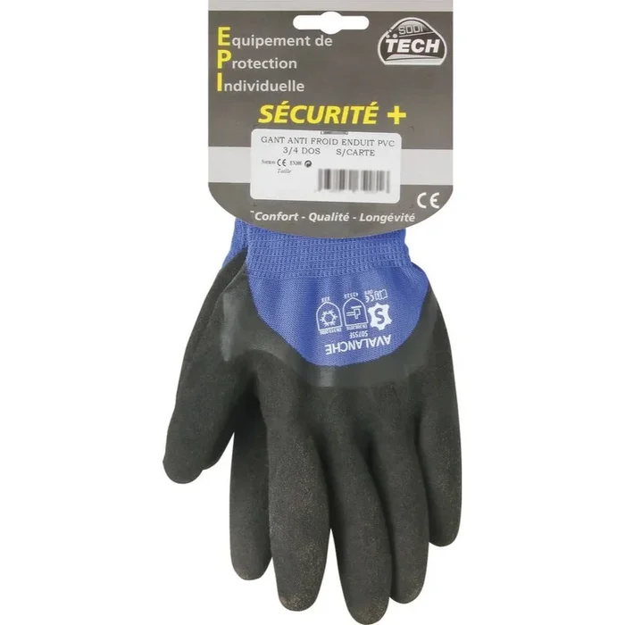 GANT ANTI FROID ENDUIT PVC 3/4 DOS T10 S – Neutre – 65183