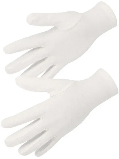 Gant coton interlock blanchi Ourlet Version lourde T12 – SINGER – JB10012