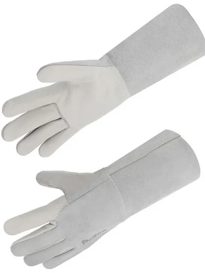Gant paume fleur bovin Dos croûte Manchette croûte 15 cm T10 – SINGER – 51GS15