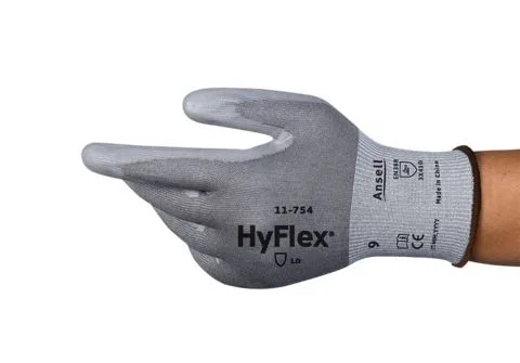 Gants Ansell 11-754, Taille 9, Résistant aux coupures, 1 Paire, Gris