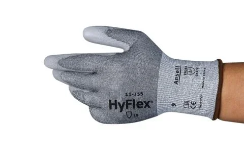 Gants Ansell 11-755, Taille 11, Résistant aux coupures, 1 Paire, Gris