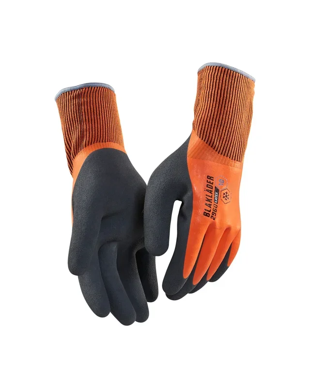 Gants artisan doublés – latex trempé Blåkläder 2962 Orange fluo Blaklader – 296214515300