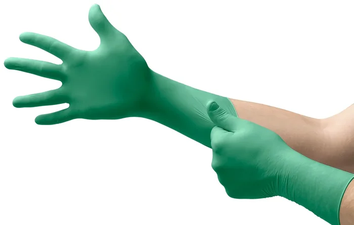 Gants de manutention Ansell TouchNTuff 73-701, Taille 8, Résistant à la perforation, 1 Paire, Vert