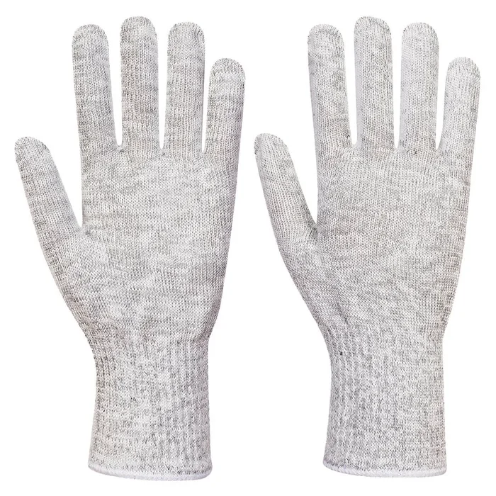 Gants de manutention Portwest Hand Protection, Taille XL, Résistant aux coupures, 12 Paires, Gris