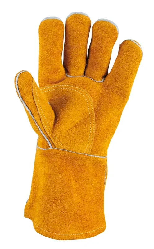 Gants de protection courts en cuir pour soudeur, M KS TOOLS – 985.7034