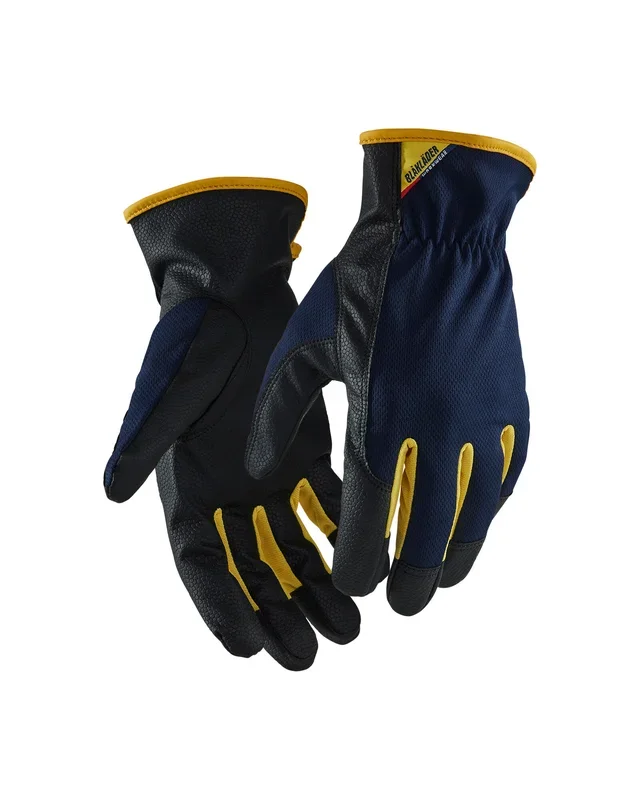 Gants de travail Blåkläder 2871 Marine foncé/Jaune Blaklader – 287114758635