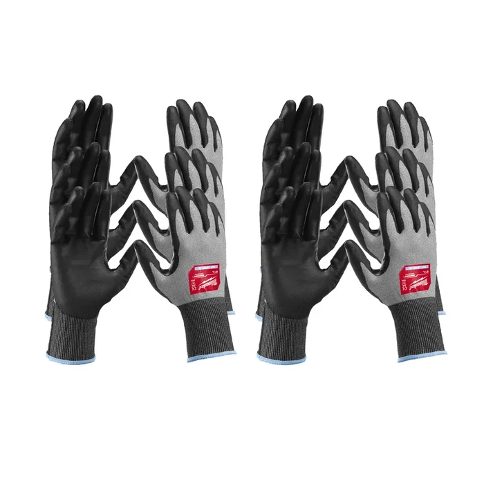 GANTS HI-DEX ANTI-COUPURE 2/B – M/8 12PCS – Blister MILWAUKEE EPI – 4932480507