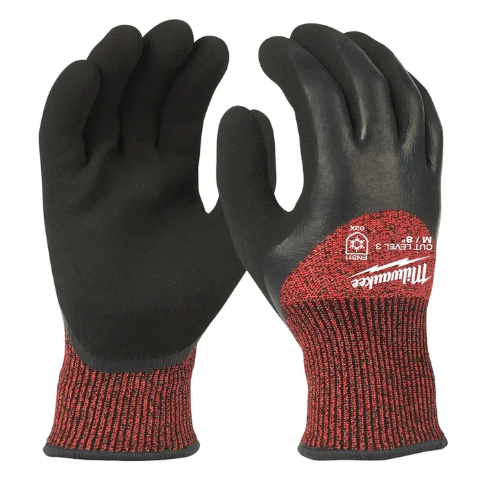 Gants hiver anti-coupure niveau 3/c – s/7 – 1 pc MILWAUKEE EPI – 4932479707