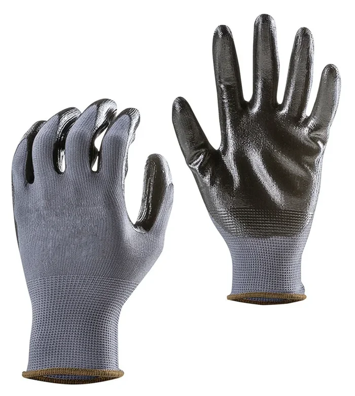 GANTS POLYAMIDE ENDUITS NITRILE (TAILLE 9)(PAIRE) TALIAPLAST – 371168