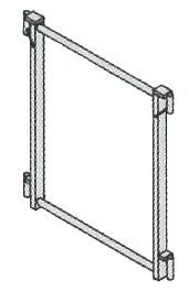 GARDE CORPS ALTRAD LATÉRAL BASCULEUR