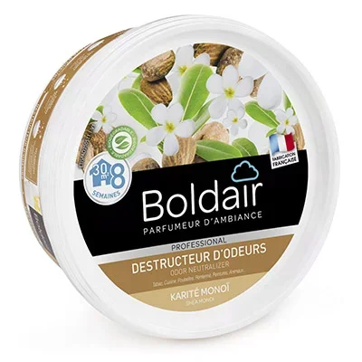 Gel destructeur d&rsquo;odeur Boldair – karité monoï